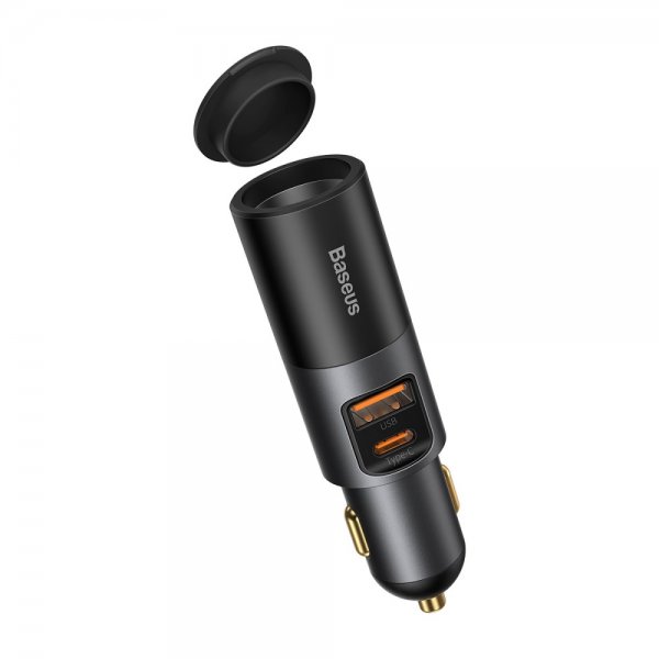 Baseus Billaddare Share Together USB-C & USB-A 120W Svart