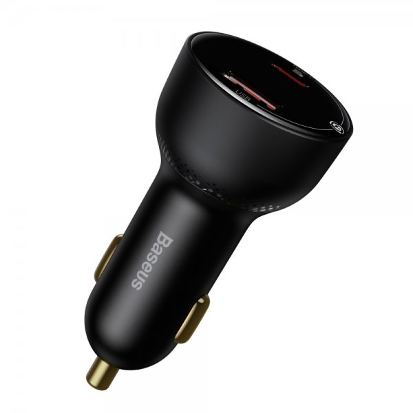 Baseus Billaddare Superme USB-C & USB-A 100W Svart