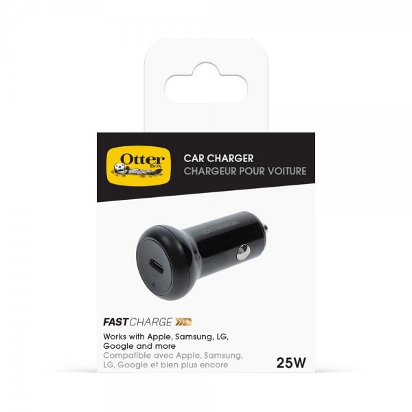 Otterbox Billaddare USB-C 25W Svart