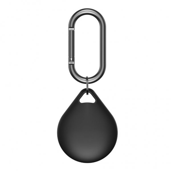 KeyBudz AirTag Skal Secure Dock 4-pack Svart