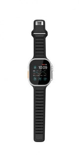KeyBudz Apple Watch 44/45/46mm/Apple Watch Ultra Armband Journey Carbon Black