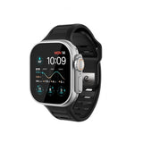 KeyBudz Apple Watch 44/45/46mm/Apple Watch Ultra Armband Journey Carbon Black