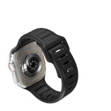 KeyBudz Apple Watch 44/45/46mm/Apple Watch Ultra Armband Journey Carbon Black