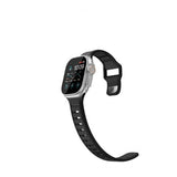 KeyBudz Apple Watch 44/45/46mm/Apple Watch Ultra Armband Journey Carbon Black