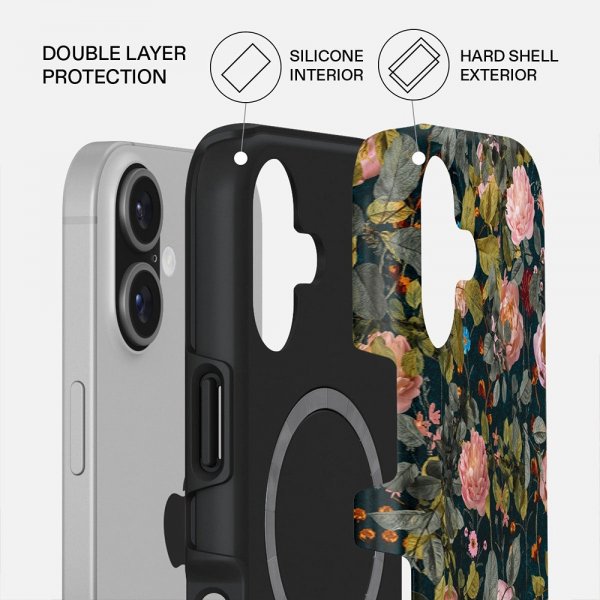 Burga iPhone 17 Skal Tough MagSafe Bloomy Garden