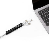 Bluelounge CableCoil 4-pack - Svart