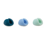 Bluelounge CableDrop Mini Ombre - 9-pack Blå