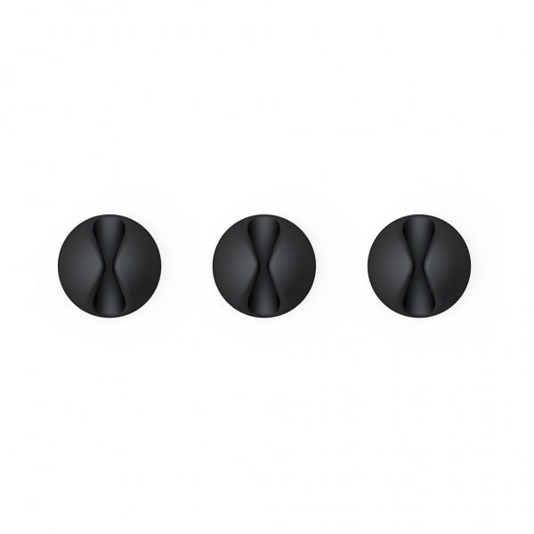 Bluelounge CableDrop Sladdhållare 6-Pack Svart