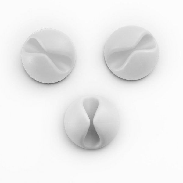 Bluelounge CableDrop Sladdhållare 6-Pack Svart