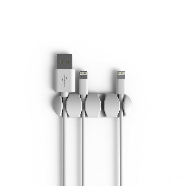 Bluelounge CableDrop Multi Kabelhållare 2 pack Vit