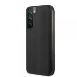 BMW Samsung Galaxy S22 Fodral Triangle Pattern & Tricolor Stripe Svart