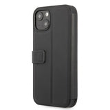 BMW iPhone 13 Fodral Tricolor Carbon Effect Svart