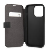 BMW iPhone 13 Pro Max Fodral Tricolor Carbon Effect Svart