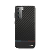 BMW Samsung Galaxy S21 Plus Skal Dynamic Carbon Svart