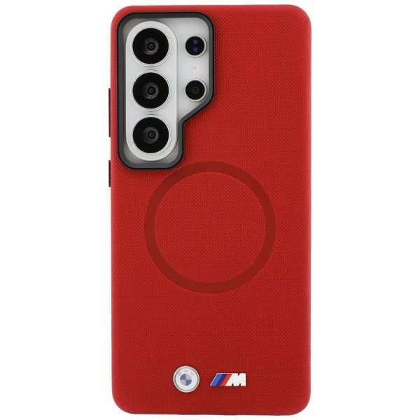 BMW Samsung Galaxy S26 Ultra Skal Textured MagSafe Röd