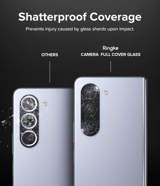 Ringke Samsung Galaxy Z Fold 5 Kameraskydd Camera Protector Glass 2-pack