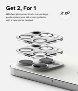 Ringke iPhone 15 Pro Max Kameraskydd Camera Protector Glass 2-pack