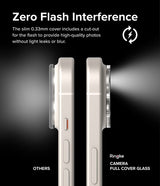 Ringke iPhone 15/iPhone 15 Plus Kameraskydd Camera Protector Glass 2-pack