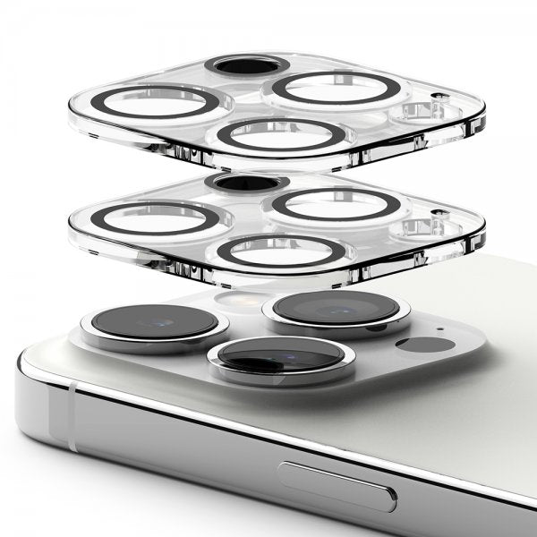 Ringke iPhone 15 Pro Kameraskydd Camera Protector Glass 2-pack