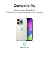 Ringke iPhone 15 Pro Kameraskydd Camera Protector Glass 2-pack
