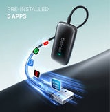 Ottocast Play2Video Ultra Trådlös CarPlay/Android Auto Adapter Allt-i-1