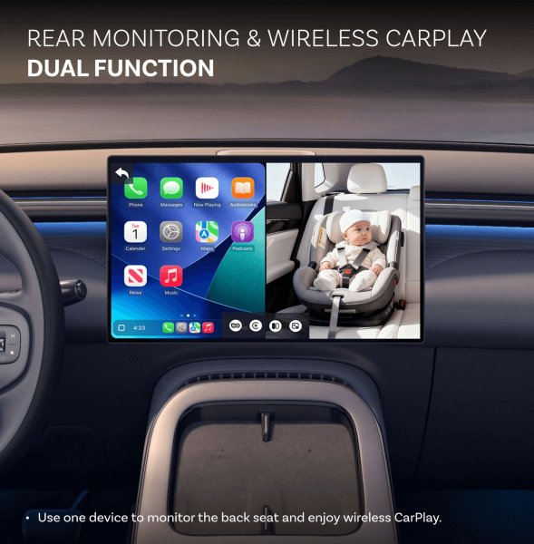 Ottocast Cabin Care Trådlös Apple CarPlay Adapter med Kamera