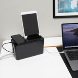 Bluelounge CableBox mini Station Svart