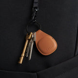Mujjo Apple AirTag Hållare Canopy Light Tan
