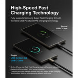 Ringke Kabel USB 3.2 Gen 2X2 USB-C 240W 2m