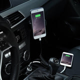 Just Mobile Billaddare Och Lightning Kabel Highway Max Svart Silver