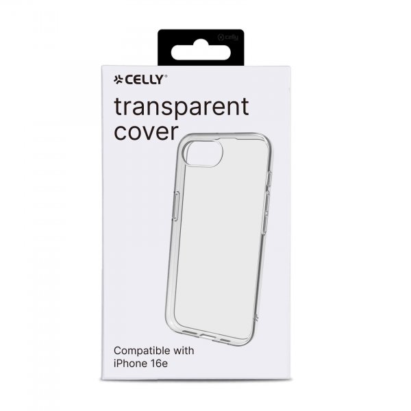 Celly iPhone 16e/17e Skal GELSKIN Transparent