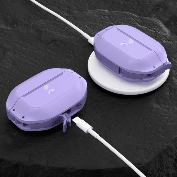 KeyBudz AirPods Pro 2 Skal Element Series Lavendel