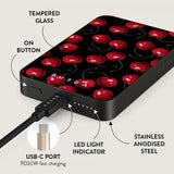 Burga Powerbank MagSafe 5000 mAh Cherrybomb Metallgrå