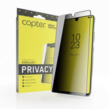 Copter iPhone 14 Pro Skärmskydd Exoglass Curved Privacy
