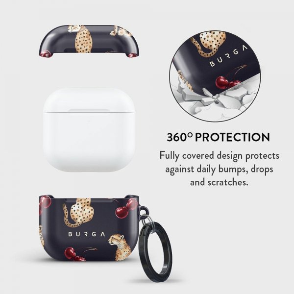 Burga AirPods 4 Skal Design Cougar