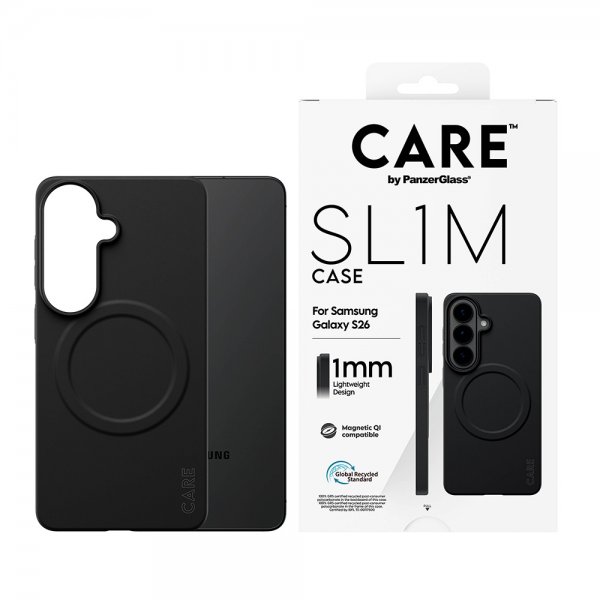 CARE by PanzerGlass Samsung Galaxy S26 Skal SL1M Svart