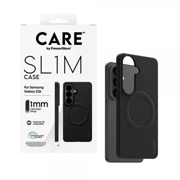 CARE by PanzerGlass Samsung Galaxy S26 Skal SL1M Svart