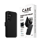 CARE by PanzerGlass Samsung Galaxy S26 Plus Fodral Tango Two-in-One Wallet MagSafe Svart