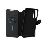 CARE by PanzerGlass Samsung Galaxy S25 Edge Fodral Tango Two-in-One Wallet MagSafe Svart