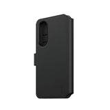 CARE by PanzerGlass Samsung Galaxy S25 Edge Fodral Tango Two-in-One Wallet MagSafe Svart
