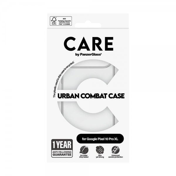 CARE by PanzerGlass Google Pixel 10 Pro XL Skal Urban Combat Transparent