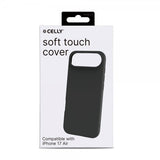 Celly iPhone Air Skal CROMO Svart