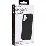 Celly iPhone 16 Skal CROMOMAG Svart