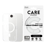 CARE by PanzerGlass iPhone 16e/17e Skal Urban Combat MagSafe Vit