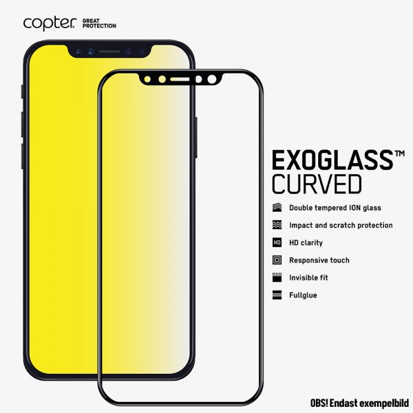 Copter Huawei P30 Skärmskydd Exoglass Curved