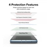 Ringke Google Pixel 7a Skärmskydd Dual Easy Film 2-pack