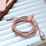 Just Mobile Kabel ZinCable USB-A/Lightning 1.5m Roseguld