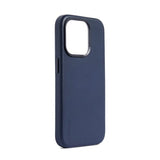 Decoded iPhone 15 Plus Skal Leather Backcover True Navy
