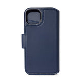 Decoded iPhone 15 Plus Fodral Leather Detachable Wallet True Navy