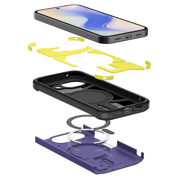 Spigen Google Pixel 10a Skal Tough Armor MagFit Ash Violet